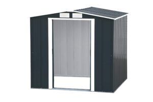 duramax-caseta-cobertizo-jardin-riverton-6×6-metal-color-gris-antracita-12-3-x-19-x-18-metros-incluye-suelo